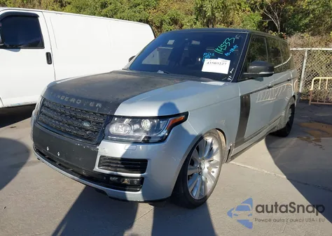 2014 Land Rover Range Rover 5.0L V8 Supercharged/5.0L V8 Supercharged Ebony Edition z USA, uszkodzony, nr VIN SALGS2EF8EA144553